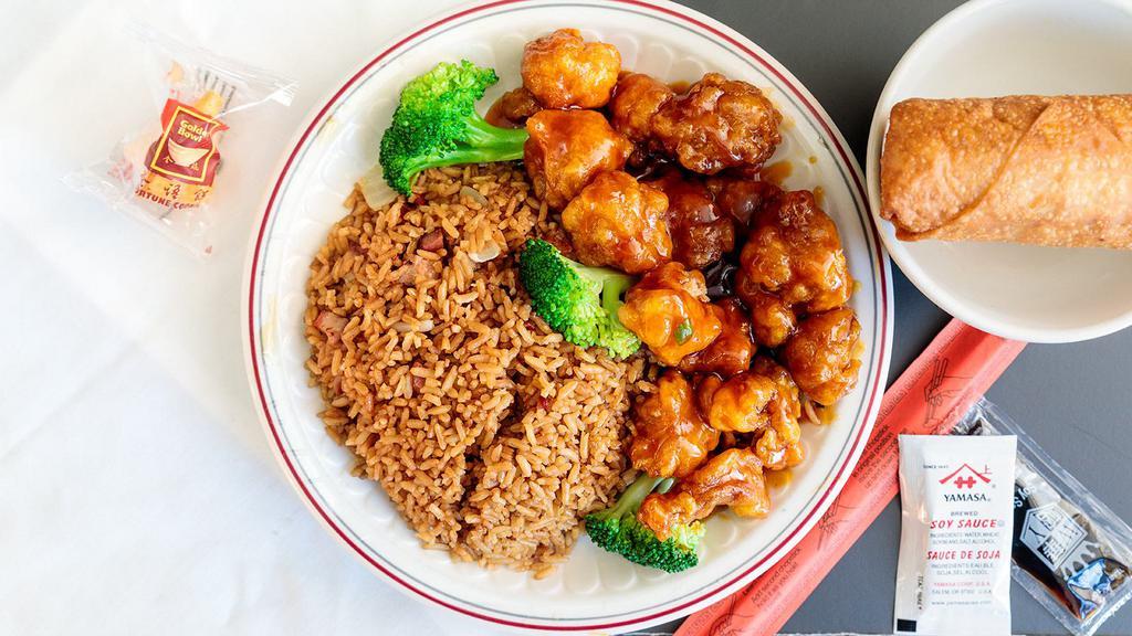 General Tso'S Chicken · New Golden Empire Chinese favorite: Hot. Served with white rice.