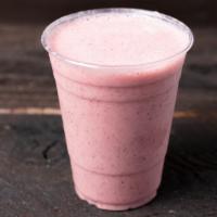 Kiss Of Life Special · Banana, pineapple, blueberry, strawberry, and pear.