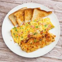 Western Omelette · Ham, onion and peppers.