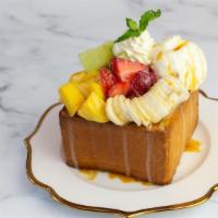 Fruit Toast · COME WITH VANILLA ICE CREAM ON THE SIDE