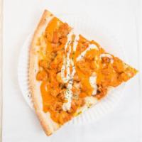 Buffalo Chicken · Chicken cutlet smothered in our buffalo sauce, topped with mozzarella.