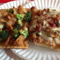 Barbeque Chicken Pizza · chicken diced, with Pompei's signature bbq sauce.