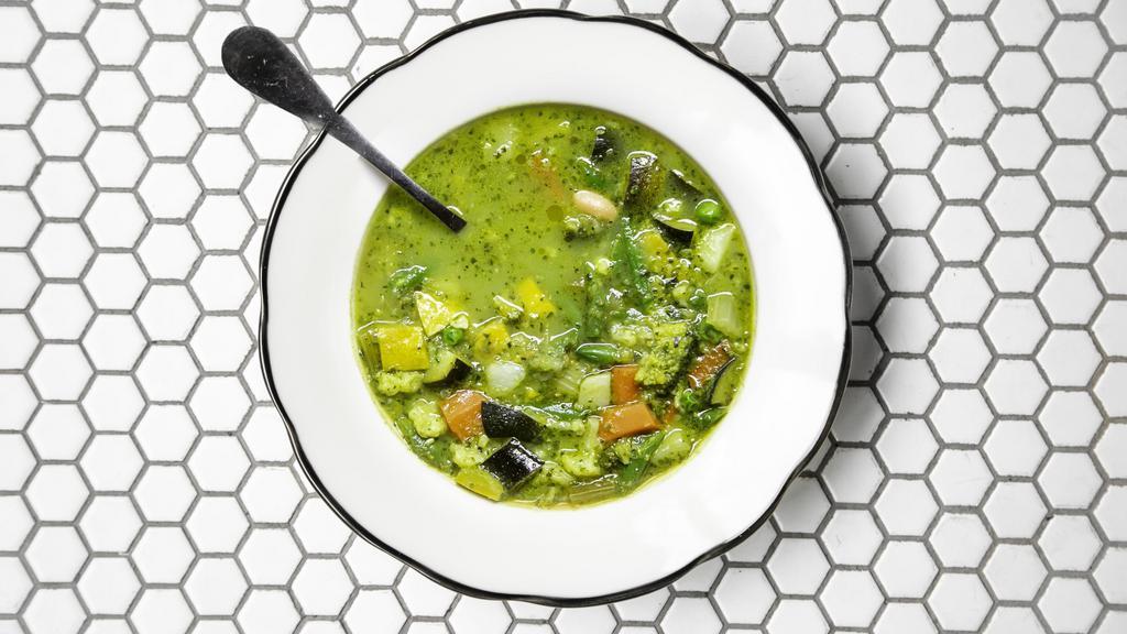Minestrone	 · MINESTRONE	
Pesto Vegetable Soup