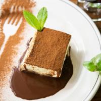 Tiramisu	 · Traditional Sponge Cake, Mascarpone,Cocoa