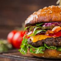 Beef Burger · Delicious Beef Burger freshly prepared and cooked to perfection.