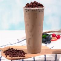 Red Bean Milk Tea / 红豆奶茶 · Traditional Milk Tea With Red Bean