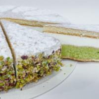 Pistachio Cake(One Slice) · Pistachio Cake