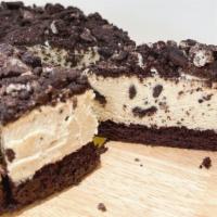 Oreo Mousee Cake (One Slice) · Made With Delicious White Chocolaate And Chunks Of Real Oreo Cookies!