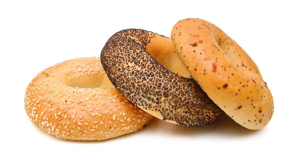 Bagel · Customer's choice of warm bagel.