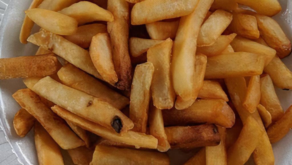 French Fries · All french fries ordered w/sauce or gravy will be served on item unless otherwise specified in notes.