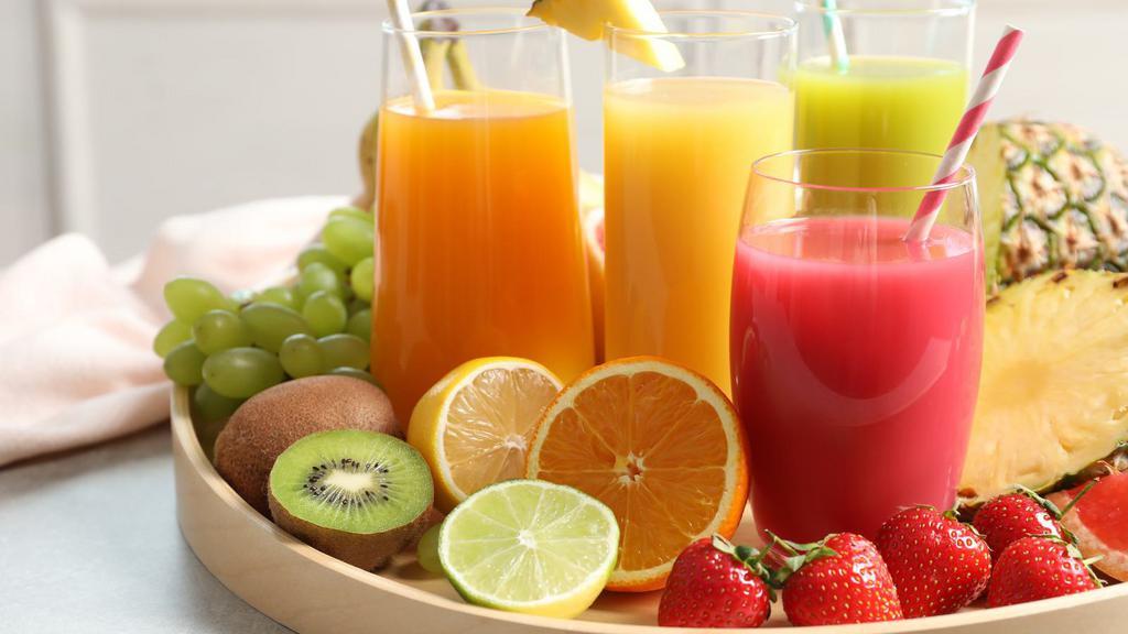 Create Your Own Juice · Choose your favorite 3 fresh fruits and/or veggies.