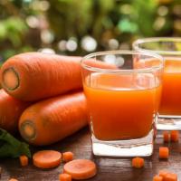 Carrot Juice · Please let us know if you like ice in the juice or not.  Thanks!