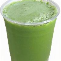 Kale Orange Juice · Please let us know if you like ice in the juice or not.  Thanks!