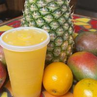 Fruit Smoothies · Natural fruit smoothies we have mango pineapple and orange