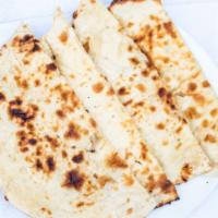 Naan · FRESHLY MADE REFINED FLOUR SOFT BREAD COOKED IN CLAY OVEN
