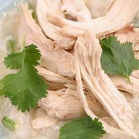 Chicken Rice Soup · Savory soup with a grain base.
