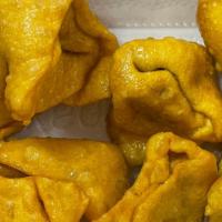 Fried Wonton · Cooked in oil. chinese dumpling that comes with filling.