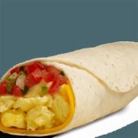 Burrito - Scrambled Eggs - Eggs · Contains: Cheddar, Scrambled Eggs, Tortilla Burrito