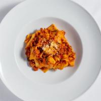 Rigatoni Veal Bolognese Whipped Ricotta Parmigiano  · 