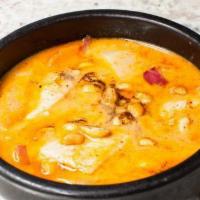 Massaman Curry · Gluten-free. Indian influenced coconut milk-based, tamarind, lemongrass, lime leaves, desicc...