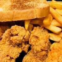 6 Pieces Chicken Tender  With French Fries · 