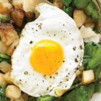 Egg White Spinach Salad · 