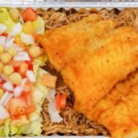 Fish Over Rice (2 Pieces) · 