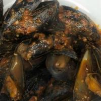Steamed Mussels · Mussels sautéed in a marinara, fra diavolo, or white sauce