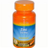 Thompson, Zinc High Potency 50 Mg, 60 Tablets · Zinc is necessary for normal metabolism and helps to maintain healthy cell function.  Zinc i...