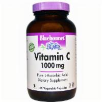 Bluebonnet Vitamin C, 1000 Mg, 180 Veg Capsules · Bluebonnet's Vitamin C-1000 mg Capsules contain non-GMO, identity preserved (IP) vitamin C f...