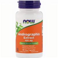 Now Foods, Andrographis Extract 400 Mg, 90 Veg Capsules · Supports Immune Function
Seasonal Wellness
Standardized Extract
Non-GMO
A Dietary Supplement...
