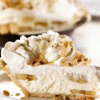 Banana Cream Pie, Slice · Loaded with hand-sliced bananas and topped with real whipped cream and chopped walnuts.. (70...