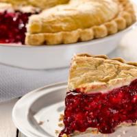 Wildberry Pie, Slice · Seasonal ripe berries.  No sugar added. (470 cal/slice).