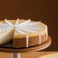 New! Whole New York Cheesecake · Whole, Fourteen Slices  (510 cal/slice)