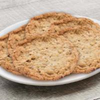 Half Dozen Oatmeal Cranberry Cookies · Oatmeal Cranberry Cookie (contains coconut)  (290 cal each)