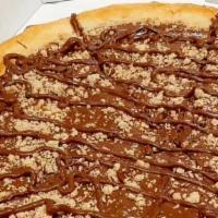 Chocolate Pie · Sweet dough, swiss milk chocolate, topped with powdered sugar