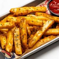 Tray Of Fries · Natural cut fries, spicy ketchup
