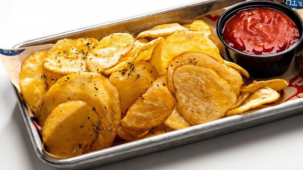 Tray Of Chips · House chips, spicy ketchup