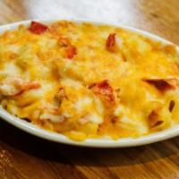 Lobster Mac And Cheese · 4 cheeses.