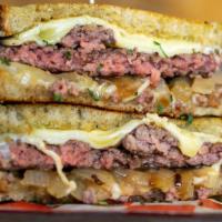Patty Melt · Grilled Onion, Melted Swiss Cheese on Grilled Rye.