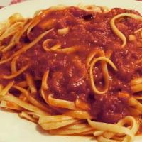 Spaghetti With Sausage · 