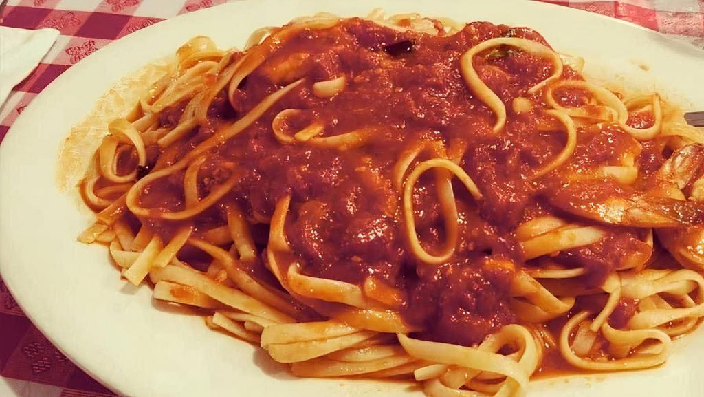Spaghetti With Sausage · 
