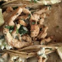 Chicken (Pollo) Tex Mex Tacos · 