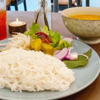 Spicy Crab Curry (Southern) · Spicy. Crab meat, homemade curry paste, coconut milk served with vermicelle, the most well-k...