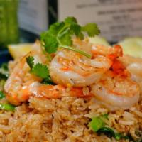 Shrimp Chinese Broccoli Fried Rice · Choice of Protein: Veggies, Tofu, Chicken, Pork for an extra additional charge,