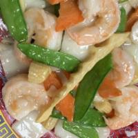 Steamed Shrimp With Mixed Vegetable · Served with white rice or brown rice and special diet sauce on the side.
