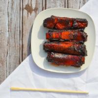 Bbq Spare Ribs · Seven-8 pieces.
