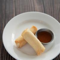 Vegetable Roll (2) · Deep Fried Vegetable Spring Roll. Comes with two.