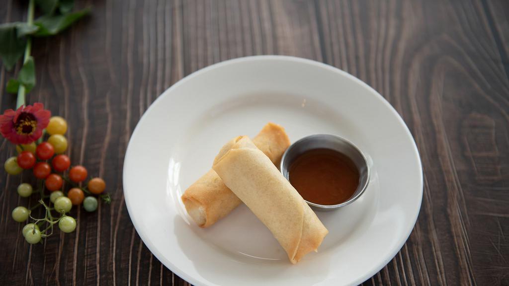 Vegetable Roll (2) · Deep Fried Vegetable Spring Roll. Comes with two.