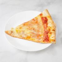 Regular Pizza Slice · All additional toppings are served underneath the cheese.